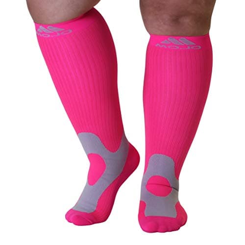 Mojo Compression SocksMojo Unisex Medical Compression Socks 20-30mmHg – Knee High for Pain & Swelling, A601