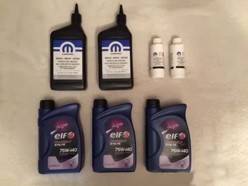 Mopar ELF Transfer Case & Differential Fluid SET Cherokee KJ 2002-2007