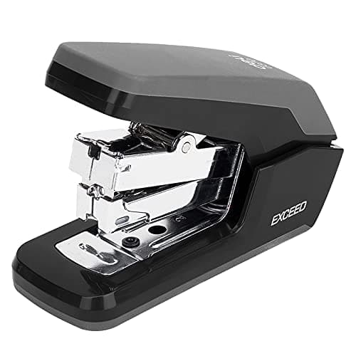 Staplers Office,Small One Touch Stapler Effortless Ergonomic Design, 25 Sheet Capacity(Deli0370)