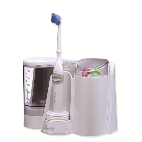 Sanvic Professional Nasal/Sinus Pulsatile Irrigator (Family: Include 3 Adult Tips)