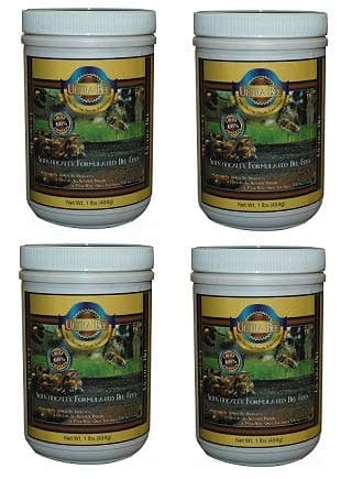 Mann Lake FD213 Ultra Bee Dry Feed Canister, 1-Pound (Fоur Расk)