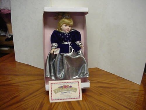 Genuine Porcelain Doll: Victorian Garden Collection - Ice Princess