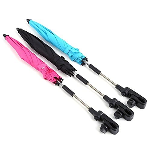 Wheelchair Pushchair Baby Umbrella Parasol Uv Rays Rain Sun Designed For Protection Against Or Very Useful Pram To Protect Your Babies From The Elements.