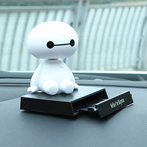 Ezip Big Hero 6 Baymax Bobblehead Doll Toy Car Dashboard Accessories for Maruti Suzuki Wagon R (All Types)