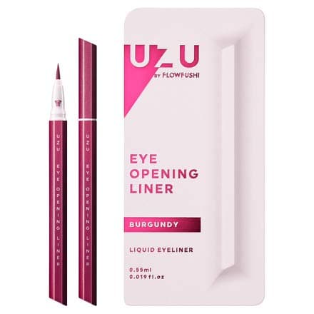 Flowfushi UZU Eye Opening Liner Liquid Eyeliner (Burgundy)
