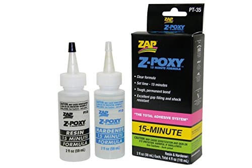 Pacer PT35 Zap Z-Poxy 15 Minute Epoxy Glue