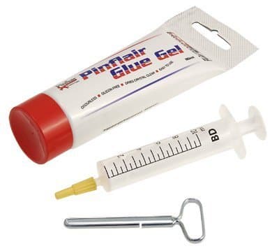 Olba Pinflair Glue Gel with Syringe & Key