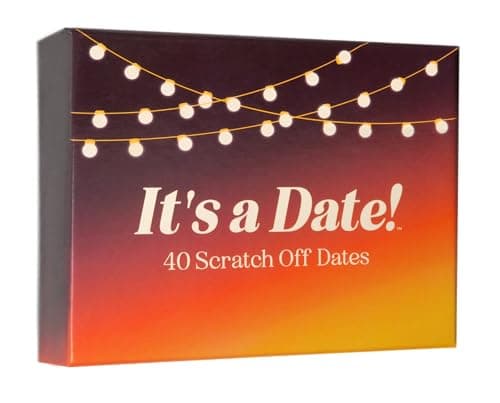 It's a Date!, 40 Fun and Romantic Scratch Off Date Night Ideas for Him, Her, Girlfriend, Boyfriend, Wife, Husband & Couples, Valentine's Gift for Men and Women