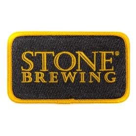 Stone Brewing Company - Stone Brewing 4.0 Embroidered Patch - Gold