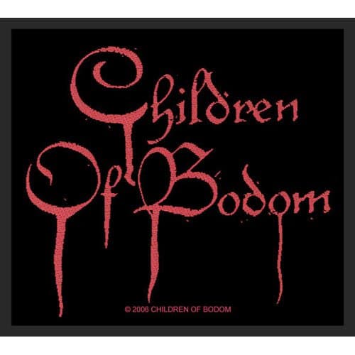 Children of Bodom - Patch Blood Logo (in 10 cm x 8 cm)