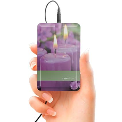 Cure Stress Device - Purple Candles Style