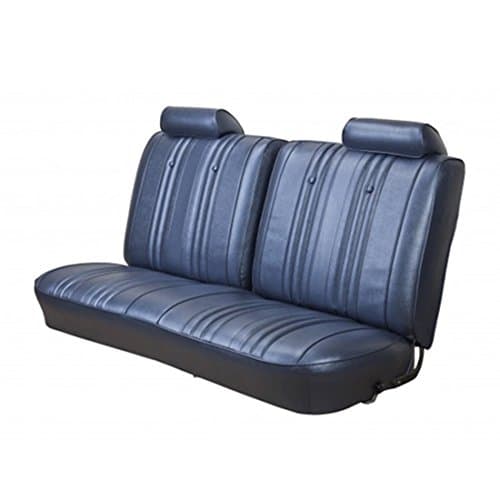 SEAT CVR FRONT BENCH CHEVELLE 69 BLACK