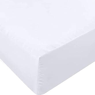 Utopia Bedding Full XL Fitted Sheet - Bottom Sheet - Deep Pocket - Soft Microfiber -Shrinkage and Fade Resistant-Easy Care -1 Fitted Sheet Only (White)