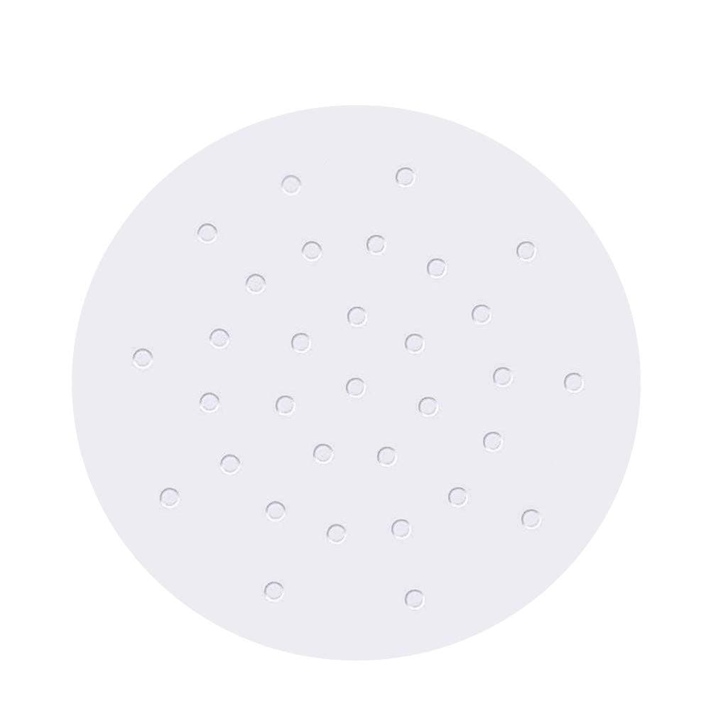 Air Fryer Parchment Paper, Set of 100, 6 inch Air Fryer Liner/Bamboo Steamer Paper/Perforated Parchment Paper for Air Fryer, Steaming Basket and More (7/8/9/10 Inch Available)