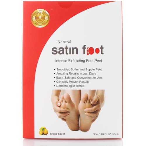 Satin Foot Intense Exfoliating Foot Peel 1 Box