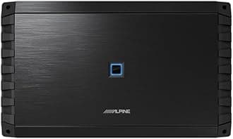 Alpine S2-A120M S-Series Class-D Mono Subwoofer Amplifier, Hi-Res Certified, 1200W RMS at 1 & 2-Ohm