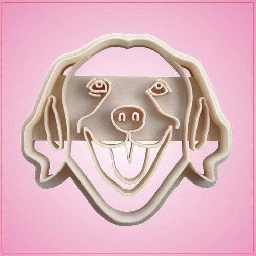 Embossed Golden Retriever Cookie Cutter-One Piece Only
