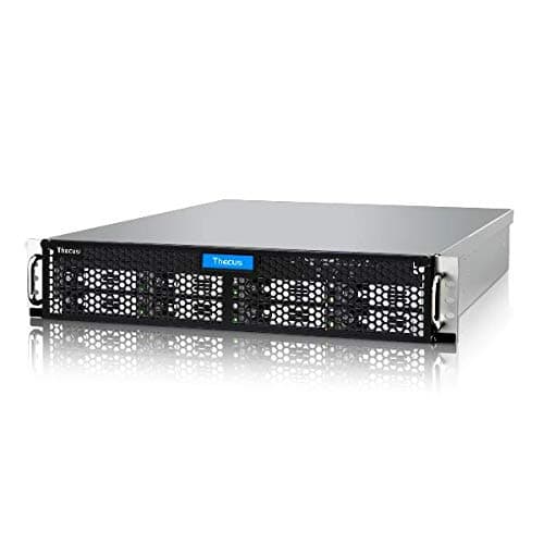 Thecus | N8910 | 2U 8-Bay, Intel Core-i3 6100, 4GB DDR4 ECC, RJ-45x2: 10/100/1000 Base-TX, HDMI x1, DVI x1, VGA x1, Rackmount NAS