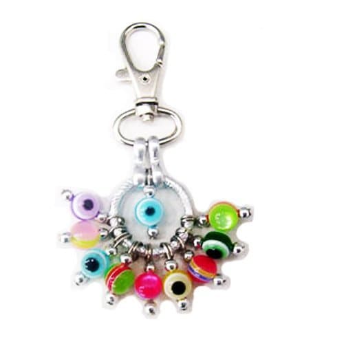 xtremek Multicolor Evil Eyes Keychain