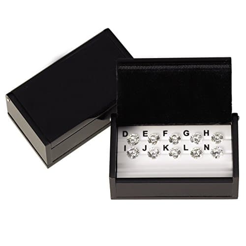 Ellins Ellins Diamonds CZ Master Set of 10 1ct..Stones Colors D, E, F, G, H, I, J, K L & M