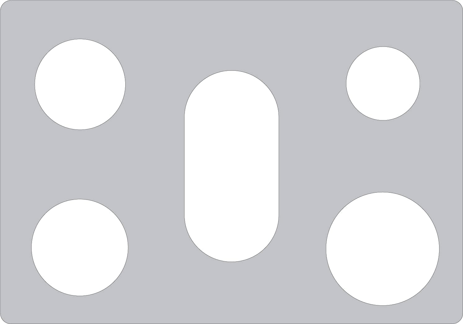 StoveGuard Model# LSG4513ST, USA-Made, Custom Designed & Precision Cut Stove Cover for Gas Stove Top, Lite LG Gas Range Stove Top Protector