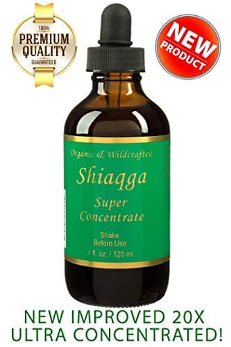 Ethos 100% Pure Organic Super-Concentrated Shiaqga™ - 120ml Pipette Dropper Bottle - "The Ultimate King of Natural Healing"