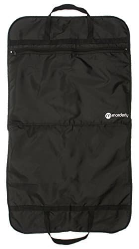 Morderly Folding Travel Suit or Garment Bag. Lightweight and Easy to Carry with Handles. Includes Shoe Pocket