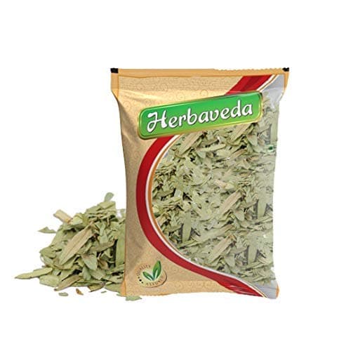 LEANBEING Herbaveda- Senna Leaves Dried|Nilavarai|Sanay|Cassia Angustifolia|Alexandrina| Cassia Angustifolia| Sonamukhi Patta| Sanay Patti |Sonamukhi Leaves Crushed |,100 Gram