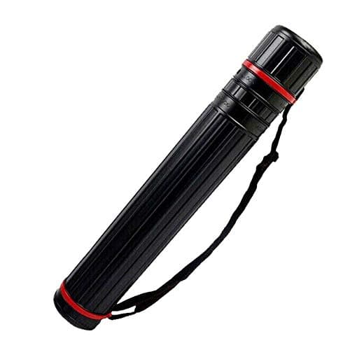 lEIsr00y Telescopic Hunting Archery Arrow Quiver Adjustable Belt Shoulder Bag Holder Case Black