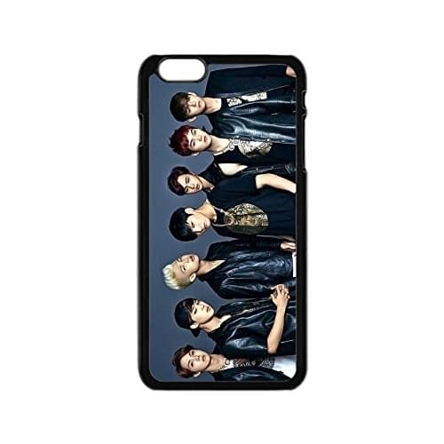 BTS Iphone 6s case, BTS TPU Case for Iphone 6/6s 4.7 inch black
