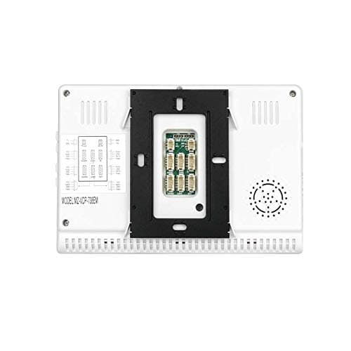 TMEZON 7 Inch Color LCD Touch Button Video Door Phone Doorbell Intercom Entry System,Only can work with MZ-IP-V103W