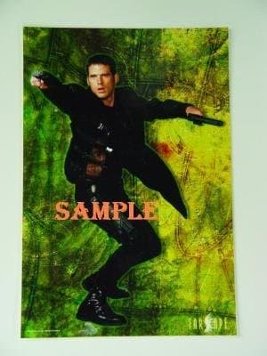 Farscape Sexy Ben Browder as John Crichton In Action Gun 10 x 15 Poster Photo