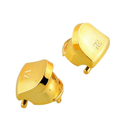 Buttons Mod Chrome Gold for Sony Playstation 4 PS4 Controller