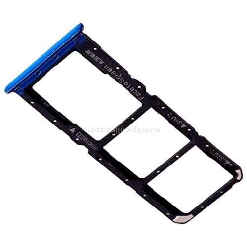 BringUAll Replacement Sim Tray Holder Compatible with Realme Xt Blue