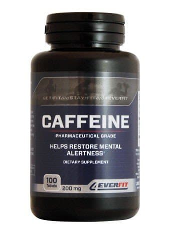 Caffeine 200mg 100 tablets (4EverFit)