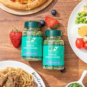 TYFD TUYUAN FREEZE-DRY Freeze Dried Chives, Substitute Chives Fresh, 0.28 Oz (Single)