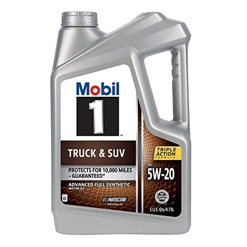 Mobile 1 Truck & SUV Full Synthetic Motor Oil 5W-20, 5 Quart