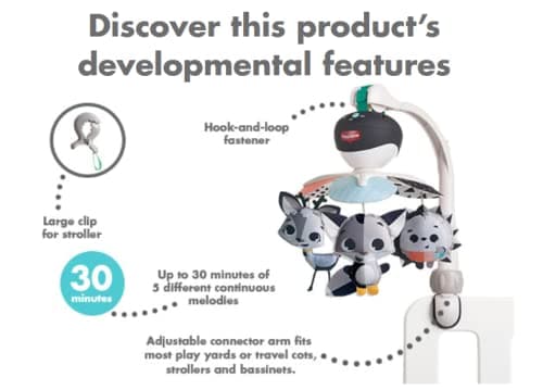 Tiny Love Magical Tales Take Along Mobile