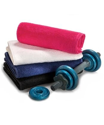 Gym Fitness Towel - 'DIVA' MONOGRAMMED - Hot Pink Color - Perfect for all Dance and Sports