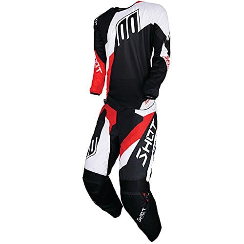 Shot Race Gear Devo Alert Red & Black Jersey/ Pant Combo - Size SMALL/ 30W