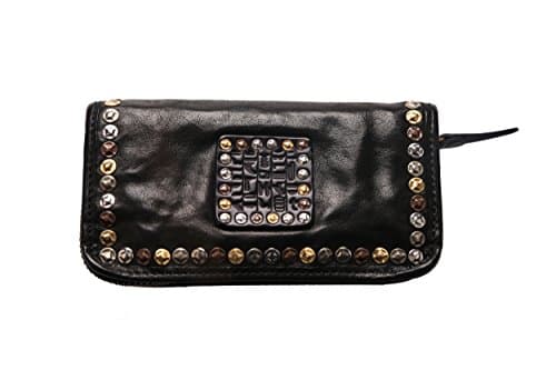 InsNatuSig Men's Clutch Wallet Long Zipper Wallet With Card Holder.