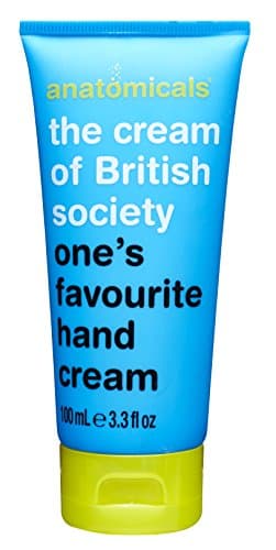 Anatomical The Cream of British Society Ones Favorite Hand Cream, White Tea, 3.3 Ounce
