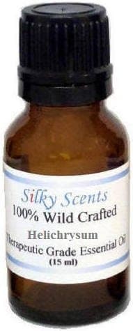 Helichrysum Wild Crafted Essential Oil (Helichrysum Italicum - Immortelle) 100% Pure and Natural - 15 ML