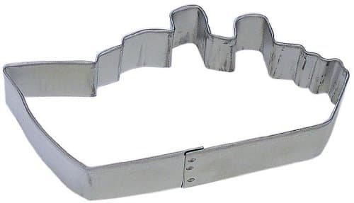 Cruise Ship Cookie Cutter 4.5 Inch - Made in the USA – Transportation OTBP Cookie Cutters Tin Plated Steel Cruise Ship Cookie Mold