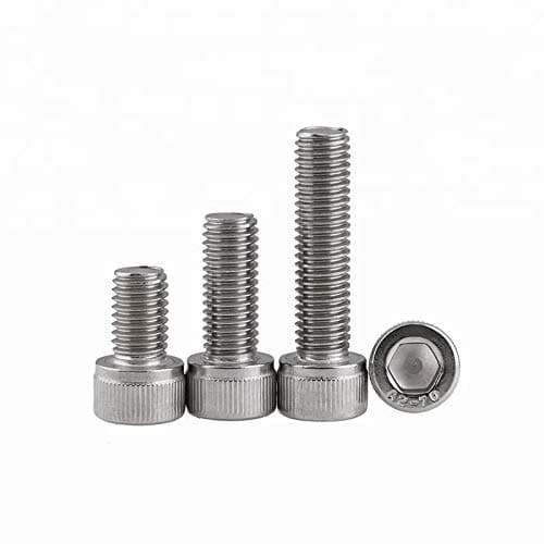 Rpi shopM4 x 20mm Stainless Steel Socket Head Cap Screws, Allen Socket Drive,Fully Thread, Bright Finish, Machine Thread, Quantity - 100 Pcs