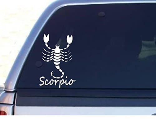 Scorpio Scorpion Zodiac Astrology Decal Decals Laptop Tablet Computer car Window Sticker