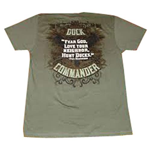 Adult Tee Duck Commander Fear God T-Shirt S