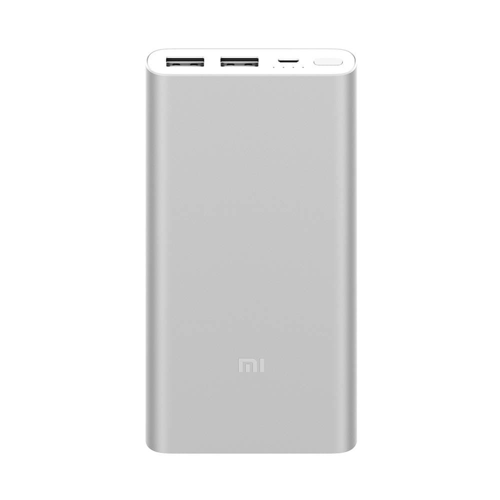 power bank Xiaomi 10000mah 2usb port, micro usb, Silver, VXN4231GL, plm09zm