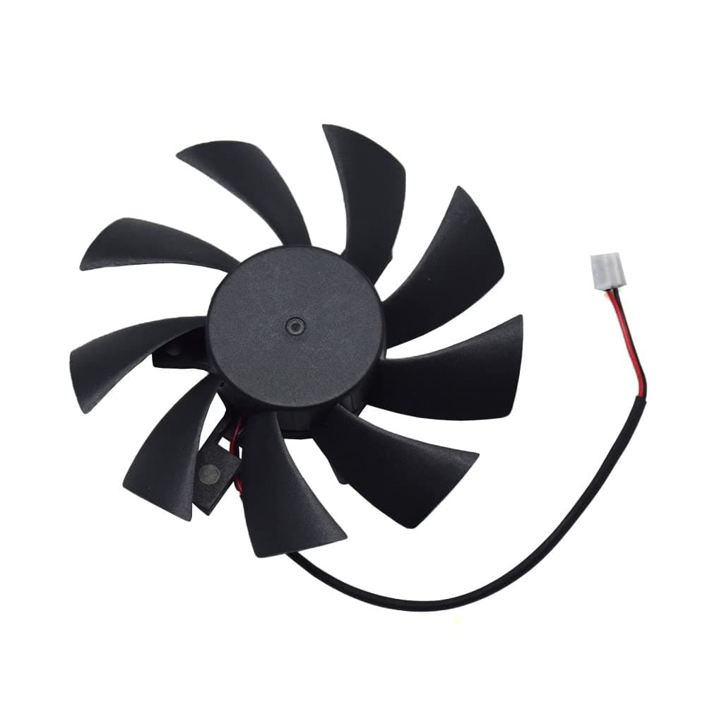 inRobert DIY Dual Bearing 85mm 2pin Video Card Fan Replacement for Zotac GTX 1050 Ti mini Graphic Card