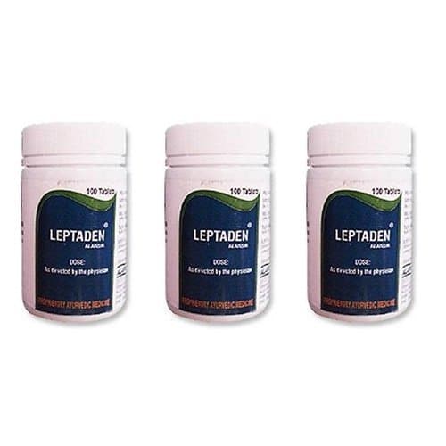 3 X Leptaden Alarsin Tablets Lactation 100 Tabs - Improves Lactation/Breast Milk by LEPTADEN